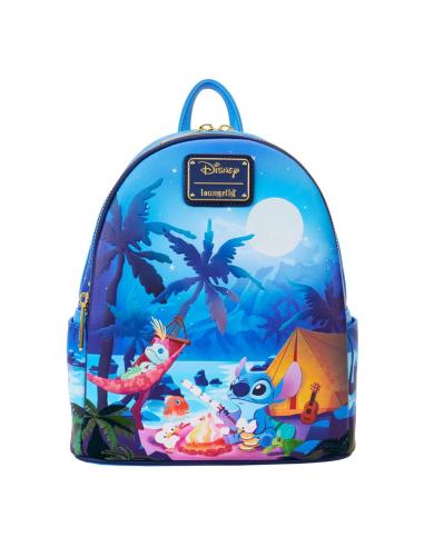 Disney by Loungefly Mochila Lilo and Stitch Camping Cuties