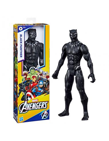 Figura Black Panther Deluxe Titan Hero Vengadores Avengers Marvel 30cm