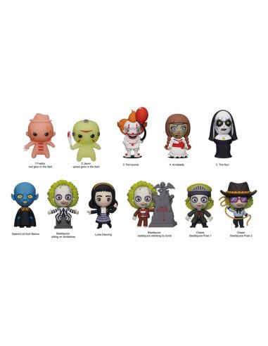 Warner Brothers Colgantes PVC Horror Series 8 Expositor (24)