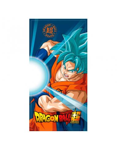 Toalla Goku Super Saiyan Blue Dragon Ball Super microfibra