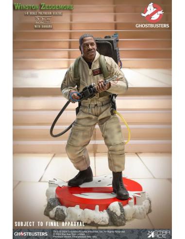 Ghostbusters Estatua Resina 1/8 Winston Zeddemore 22 cm