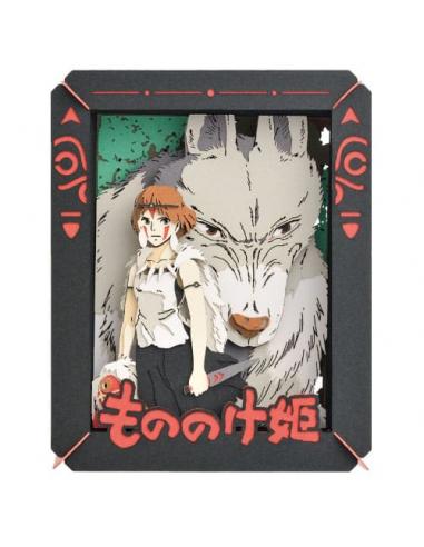 La princesa Mononoke Paper Model Kit Paper Theater San