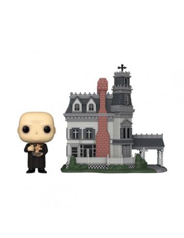 The Addams Family POP! Town Vinyl Figura Addams Home w/Uncle Fester 9 cm