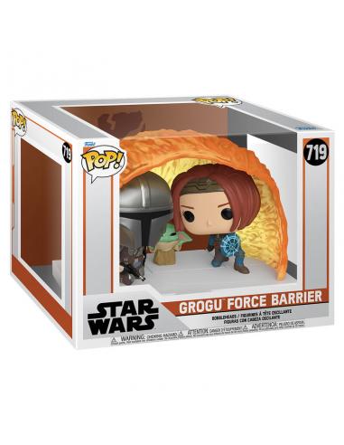 Funko POP Moments Star Wars The Mandalorian Grogu Force Barrier