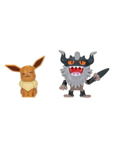Pokémon Pack de 2 Figuras Battle Figure Set Perrserker & Eevee #2