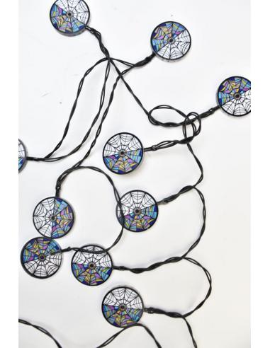 Wednesday Luces de hadas Ophelia Hall Window