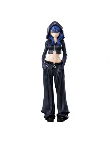 Gridman Universe Estatua PVC Zozo Black Collection Rikka Takarada 24 cm