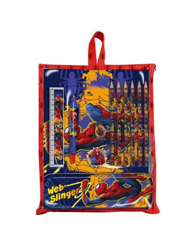 Set papeleria en bolsa Spiderman Marvel