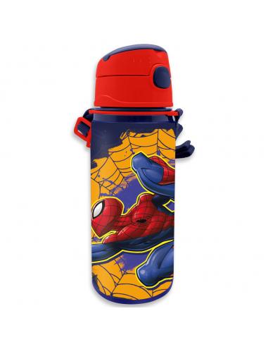 Botella aluminio Spiderman Marvel 600ml