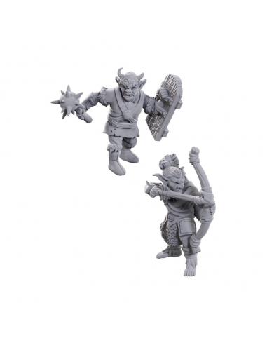 D&D Nolzur's Marvelous Miniatures Pack de 2 Miniaturas sin pintar 50th Anniversary Goblins