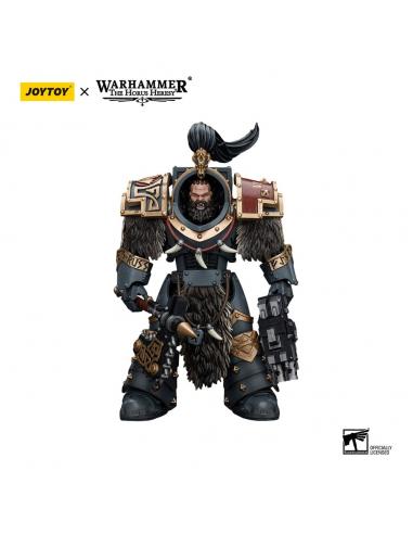 Warhammer The Horus Heresy Figura 1/18 Space Wolves Varagyr Wolf Guard Squad Varagyr Thegn 12 cm