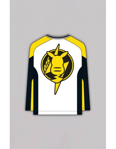 Pokemon Sudadera Soccer Jersey Pikachu talla XL