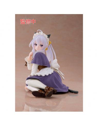 Figura Elaina Cat Maid Renewal edition Desktop Cute Wandering Witch The Journey of Elaina 13cm