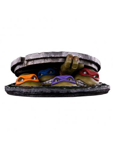 Tortugas Ninja Diorama Statuette Underground 41 cm