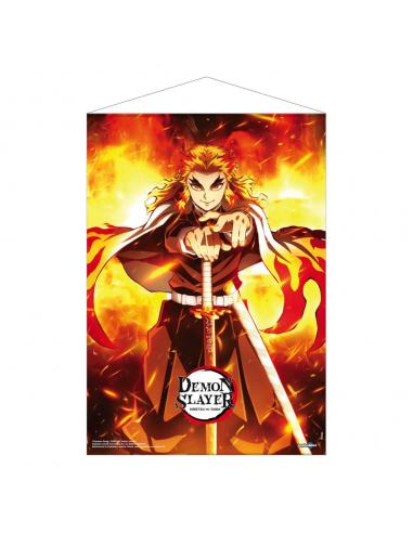 Demon Slayer: Kimetsu no Yaiba Póster Tela Kyojuro Rengoku 50 x 70 cm