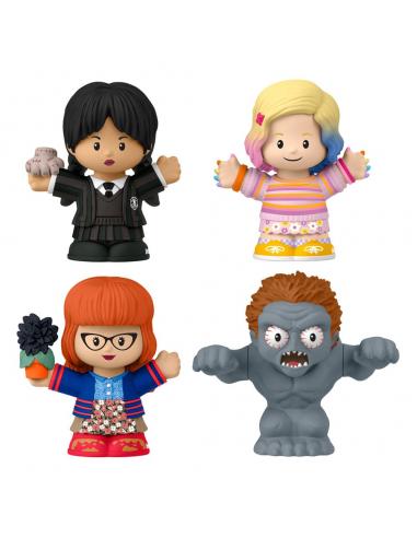 Wednesday Pack de 4 Minifiguras Fisher-Price Little People Collector 6 cm