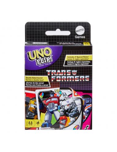 Transformers Juego de cartas UNO Flip!