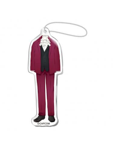 Ace Attorney Llaveros Acrylique Miles Edgeworth 6 cm