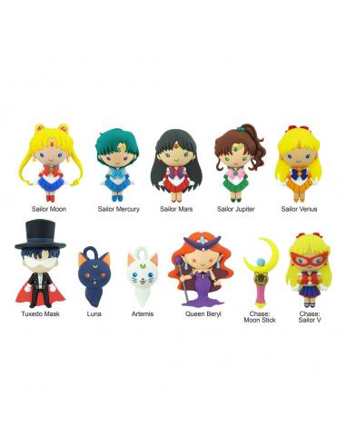 Sailor Moon Colgantes PVC Series 1 Expositor (24)