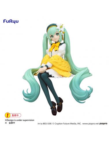 Hatsune Miku Estatua PVC Noodle Stopper Flower Fairy Lily White Ver. 14 cm