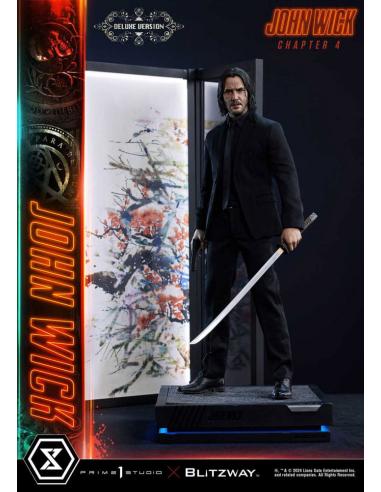 John Wick Chapter 4 Estatua Ultimate Premium Masterline Series 1/4 John Wick Deluxe Version 54 cm