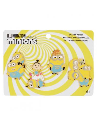 mi villano favorito by Loungefly Pin Set de 4 Chapas esmaltadas Variety 3 cm
