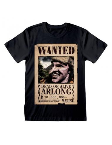 One Piece Camiseta Arlong Wanted Poster  talla M