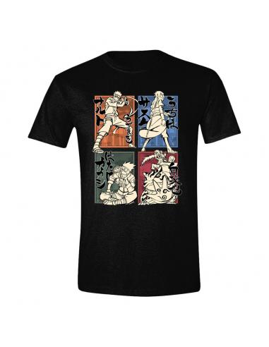 Naruto Camiseta Character Sketches talla L
