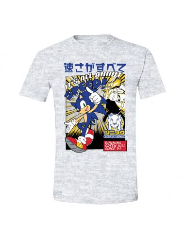 Sonic - The Hedgehog Camiseta Sonic Comic talla S