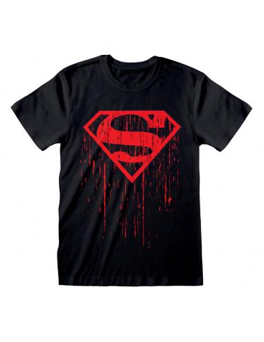 Superman Camiseta Dripping Symbol  talla S
