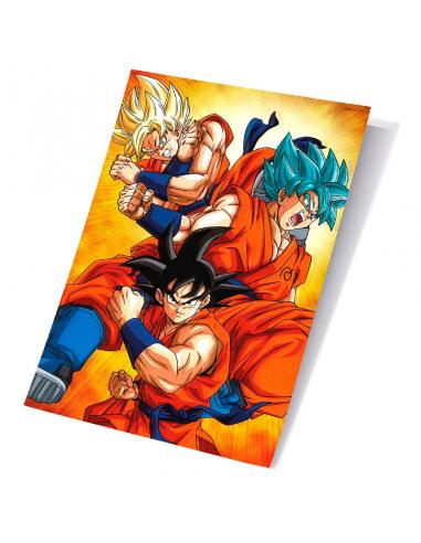 Poster 3D Champa Goku States Dragon Ball Super