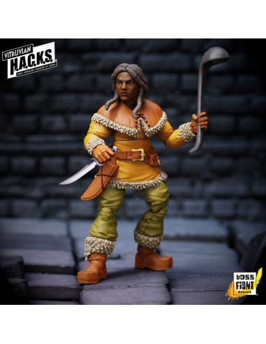 Vitruvian H.A.C.K.S. Figura Dwarf Tavern Keeper Madame Ruskin