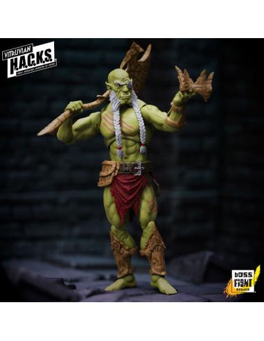 Vitruvian H.A.C.K.S. Figura Mighty Orc Sovran Bur'Zagi