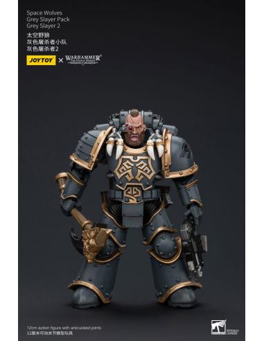 Warhammer The Horus Heresy Figura 1/18 Space Wolves Grey Slayer Pack Grey Slayer 2 12 cm