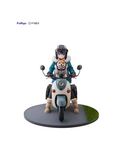 Laid Back Camp F:NEX estatua PVC 1/7 Rin Shima 20 cm