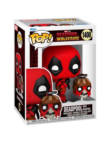 Funko POP Marvel Deadpool &#38; Wolverine Deadpool with Headpool