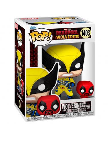 Funko POP Marvel Deadpool &#38; Wolverine - Wolverine with Babypool