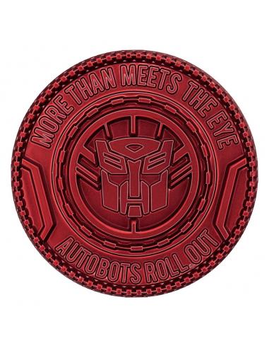 Transformers Medallón 40th Anniversary Autobot Edition