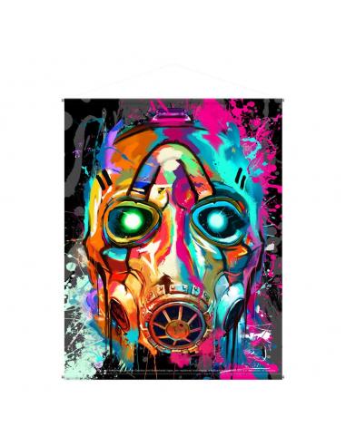 Borderlands Canvas Mask Pop Art