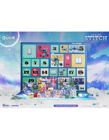 Lilo & Stitch Calendario de adviento Mini Egg Attack Stitch celebration Figure Set (Cookie) 10 cm