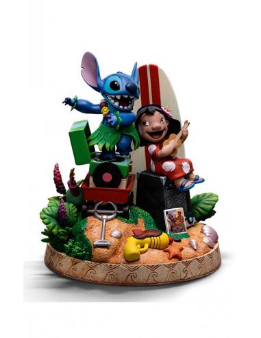 Lilo & Stitch Estatua 1/10 Deluxe Art Scale Lilo & Stitch 20 cm
