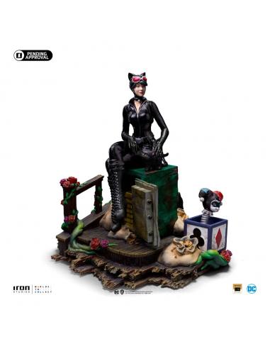 DC Comics Estatua 1/10 Deluxe Art Scale Catwoman (Gotham City Sirens) 21 cm
