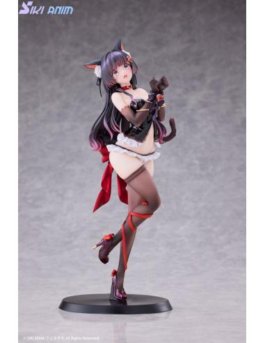 Original Character Estatua PVC 1/7 Shibarare Cat Ruhuna-chan Deluxe Edition 26 cm