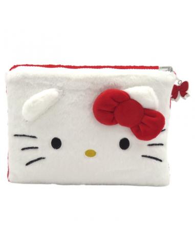 Neceser peluche reversible Kuromi Hello Kitty