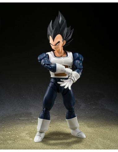 Dragon Ball Figura S.H. Figuarts Vegeta Old Battle Clothes 14 cm