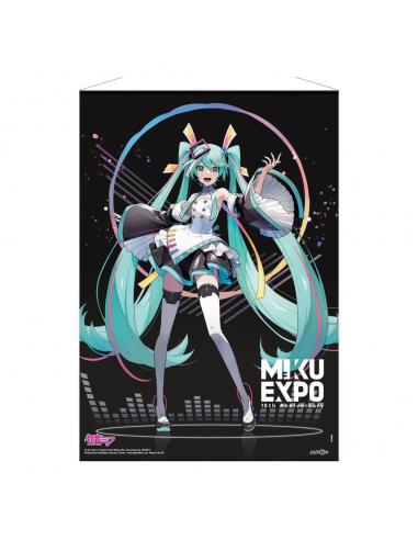 Hatsune Miku Póster Tela Miku Expo 10th Anniversary Limited Edition 50 x 70 cm
