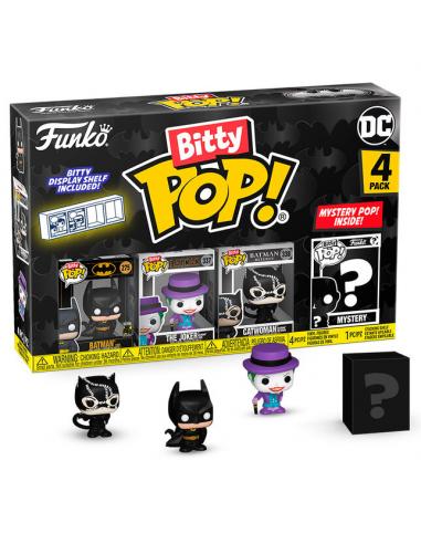Blister 4 figuras Bitty POP DC Comics Batman 85th Anniversary Batman