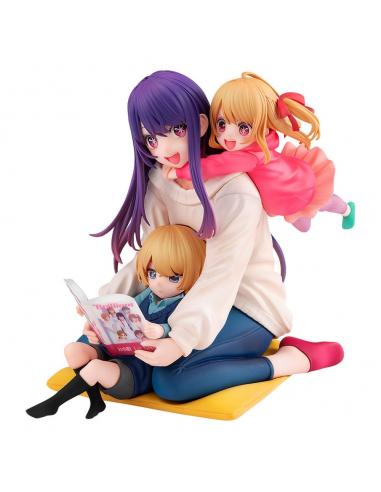 Oshi no Ko Estatua PVC 1/8 Ai, Aqua & Ruby Mother and Children 10 cm