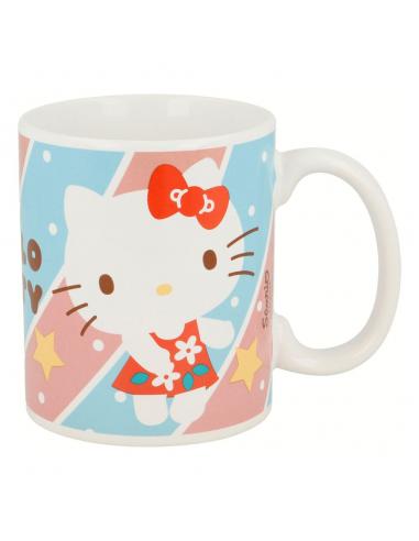 Sanrio Taza Cute Hello Kitty Red Dress 325 ml