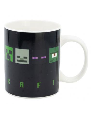 Minecraft Taza sensitiva al calor Squared Pattern 325 ml